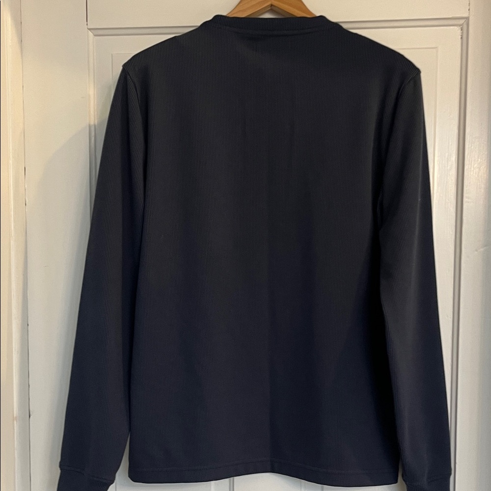 Geoffrey Beene Men's Navy Long Sleeve Shirt Size Large - Picture 5 of 5